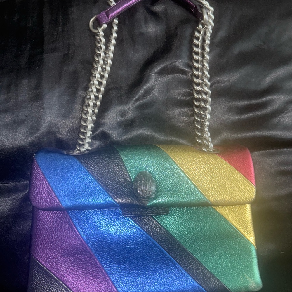 Kurt Geiger Multicolor Chain Strap Women's Bag